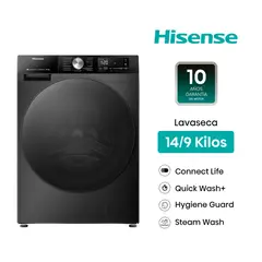 Hisense - LAVASECA 14 Y 9 KG