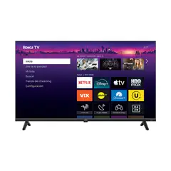 JVC - Televisor 40'' QLED FHD Roku TV