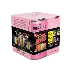 MR PERKINS - Pink Soda Pack 4 Latas 180 mL