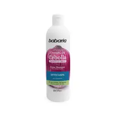 BABARIA - Shampoo Cebolla Anticaspa Botella 380 mL