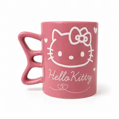 CASA JOVEN - Taza Mug Cerámica Hello Kitty Bf Rosa 325mL