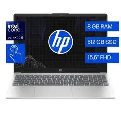 HP - Laptop U5 225U 8GB 512GB Touch