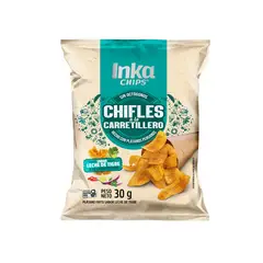 INKA CHIPS - Chifles a lo Carretillero Inkachips Bolsa 30 g
