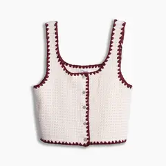 REDWOOD - Top Crochet Mujer