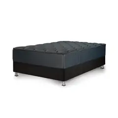 EL CISNE - Cama Mia Pocket Black 1.5 Plaza