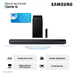 SAMSUNG - Soundbar con Subwoofer Hw Q600F