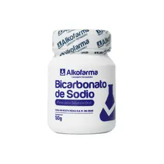 ALKOFARMA - Bicarbonato de Sodio Envase 50 g