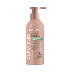 KATIVA - Shampoo Curly Plex Rosemary Mint & Peptides Botella 355 mL