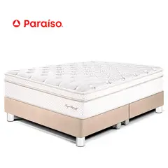 PARAISO - Cama Americana Royal Dynasty Queen Champagne