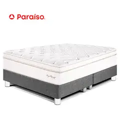 PARAISO - Cama Americana Royal Dynasty King Gris