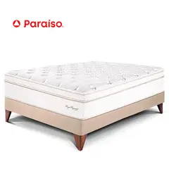 PARAISO - Cama Europea Royal Dynasty 2 Plazas Champagne