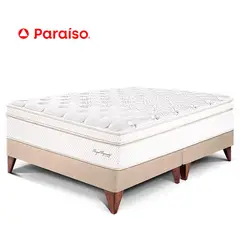 PARAISO - Cama Europea Royal Dynasty Queen Champagne