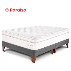PARAISO - Cama Europea Royal Dynasty King Gris
