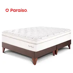 PARAISO - Cama Europea Royal Dynasty King Chocolate
