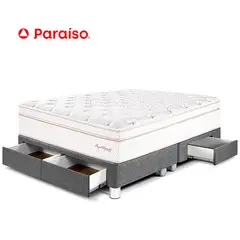 PARAISO - Cama Con Cajones Royal Dynasty King Gris