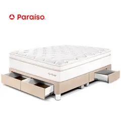 PARAISO - Cama Con Cajones Royal Dynasty King Champagne
