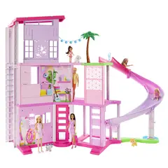 BARBIE - CASA CON RESBALADILLA