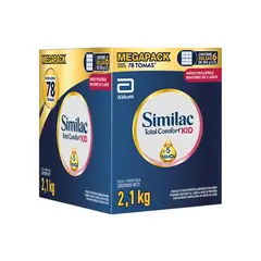 SIMILAC - Fórmula Láctea Total Comfort Kid Lata 2.1 Kg