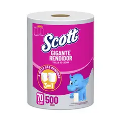 SCOTT - Papel Toalla Gigante Rendidor Rollo 70 m