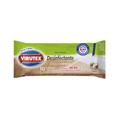 VIRUTEX - Trapero Desinfectante Coco Empaque 10 Und