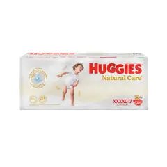 HUGGIES - Pañal Natural Care Talla XXXXG Empaque 80 Und