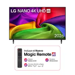 LG - 70" NANO 4K UHD AI NU85 Smart TV 2026